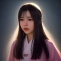 李晓雯头像照片，短发戴眼镜的年轻女性，微笑看向镜头，背景是图书馆书架